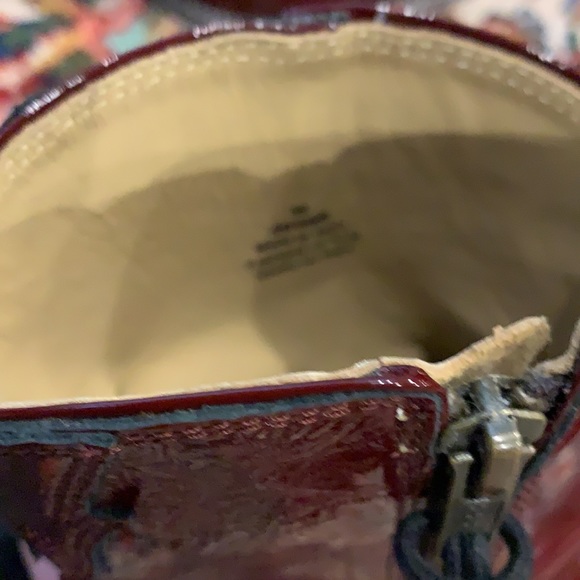 FREE PEOPLE WESTERN NEW FRONTIER PATENT BOOTS - Picture 5 of 6